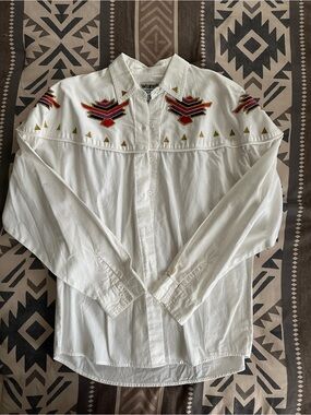 Vintage Wrangler Embroidered Shirt